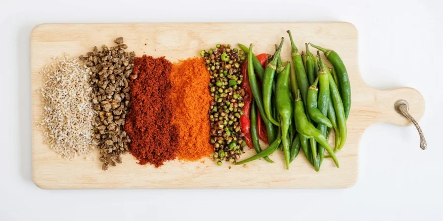 Charcuterie board featuring chopped pepper relish