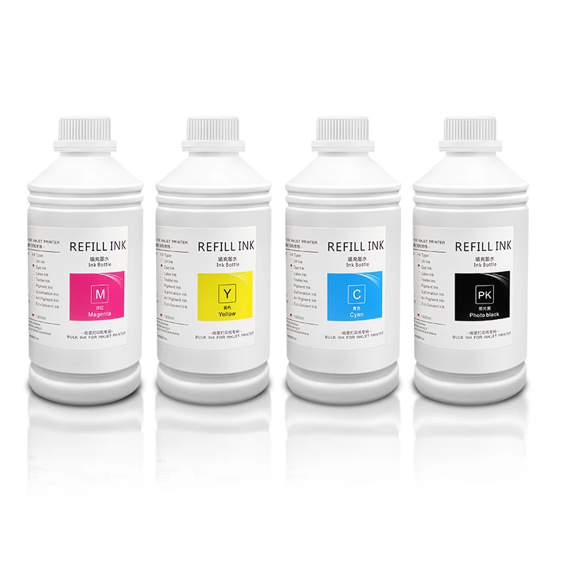 

OCINKJET Environmental Friendly 1000ML 5 Colors Genuine Dye Ink For HP T1200 T790 T1300 Printer