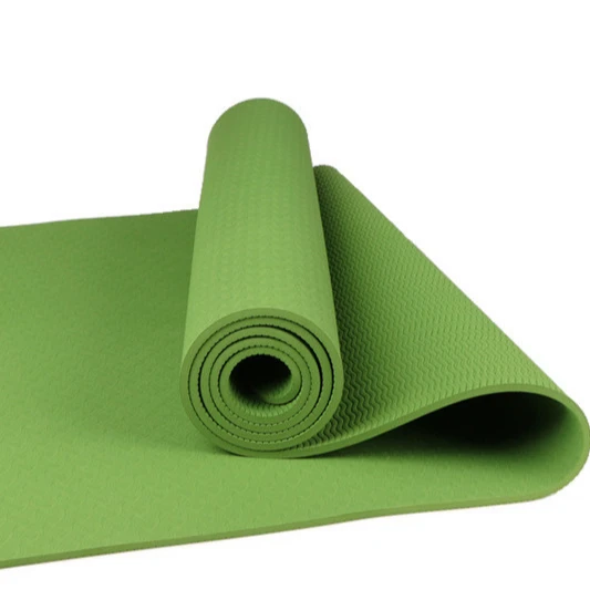 

Wholesale ECO friendly Non Slip Multi Color Fitness custom folding yoga mat Tpe, Customized color