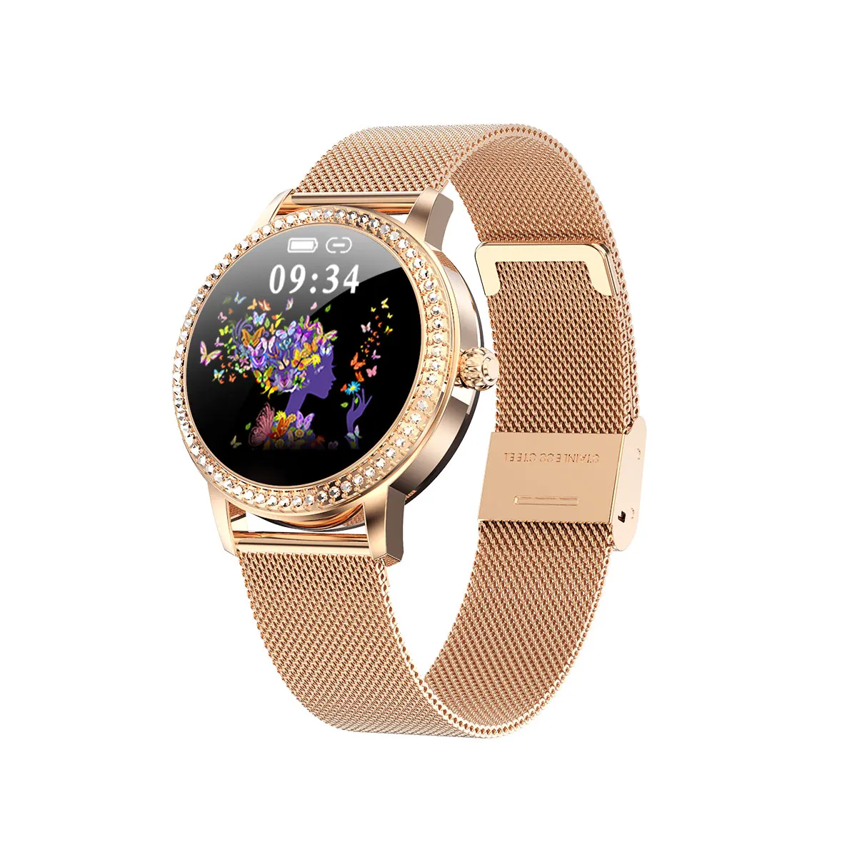 

Factory Original Linwear New Design Trendy Cheap Waterproof Sport Fitness Blood Oxygen SPO2 Lady Smart Watch LW20