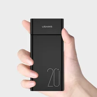 

USAMS CD75 Cheap Big Capacity Thin Mini Slim OEM ODM 20000mah Fast Charging Power Banks