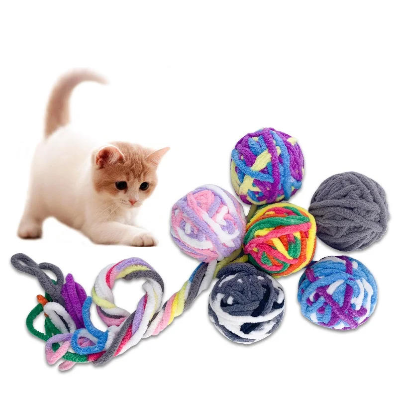 

Factory direct sale Teaser cat toy ball, custom pet cat toy plush drop ball for wholesale, Picture showed