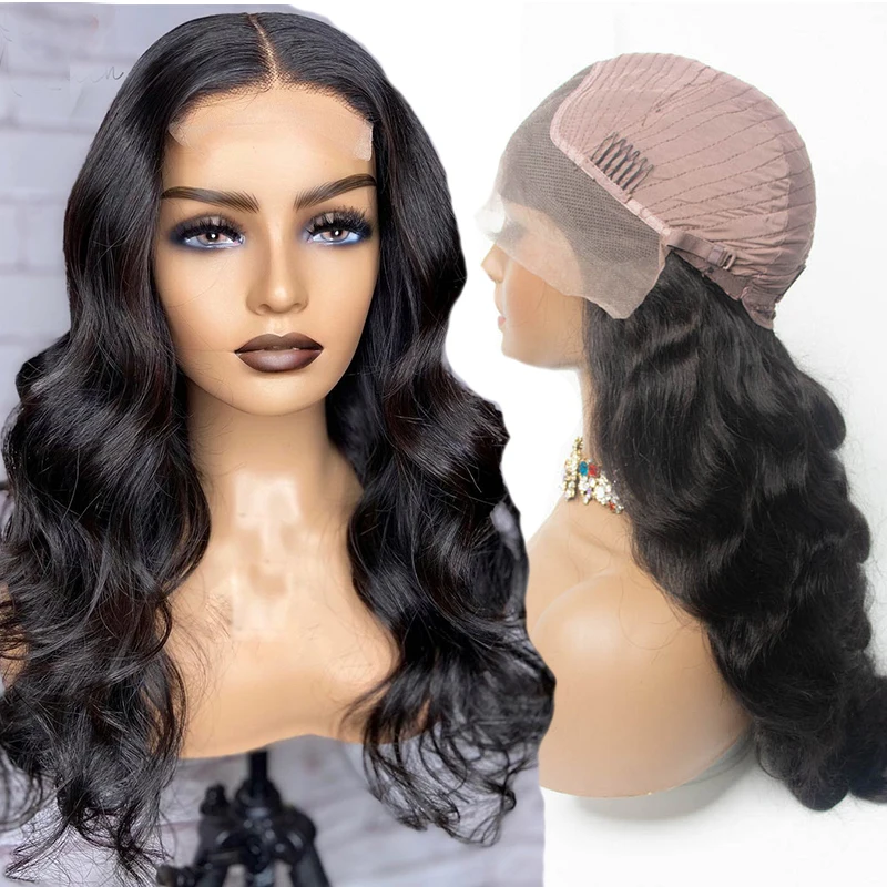 

Lace Frontal Water Wave Wig Hot Sell For Black Women Best Quality Virgin Cuticle Aligned Human Hair