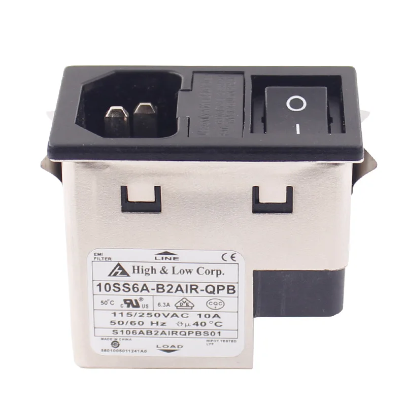 C14 Inlet 250VAC Voltage Rating CECOMINOD013090 Switch 1-2mm Panel Thickness 10A/6A Current Rating Interpower 83510160 Three Function Single Fused Power Entry Module Single Fused C14 Inlet 250VAC Voltage Rating CECOMINOD013090 Switch 1-2mm Panel Thickness 10A/6A Current Rating Interpower 83510160 Three Function Single Fused Power Entry Module Single Fused