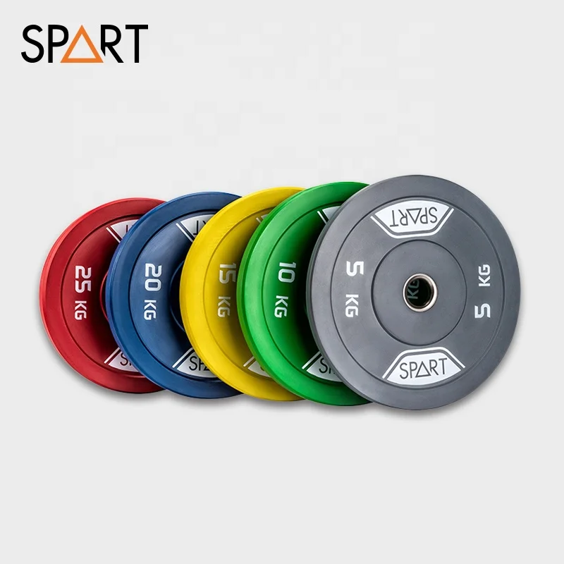 

5Kg 10Kg 15Kg 20Kg 25Kg Weightlifting Training Black Gym Rubber Bumper Weight Plates