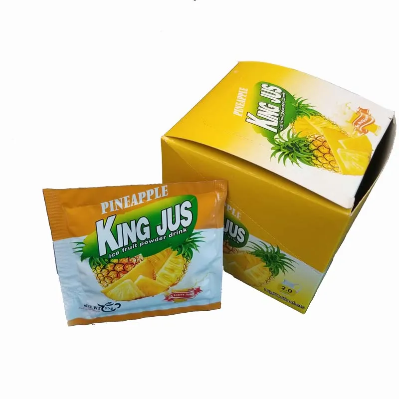 

15g for 2 litre water compound mango orange passionfruit flavor fruits juice drink powder