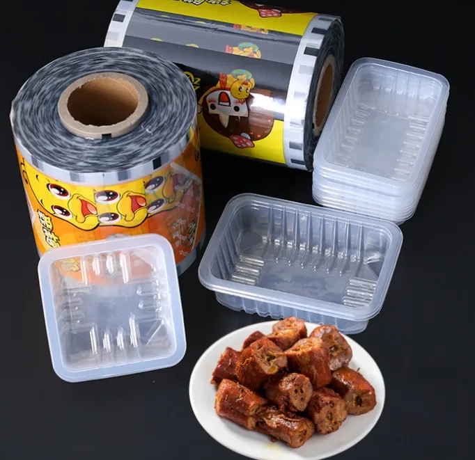 Food Grade Pp Pet Pe Lidding Film For Pet /pe Tray Packaging Buy Pp