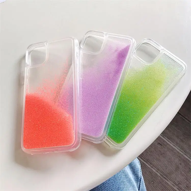 

New milk jelly liquid quicksand for 12 / 11 promax shockproof protection mobile phone case iPhone hard cover, Pic show