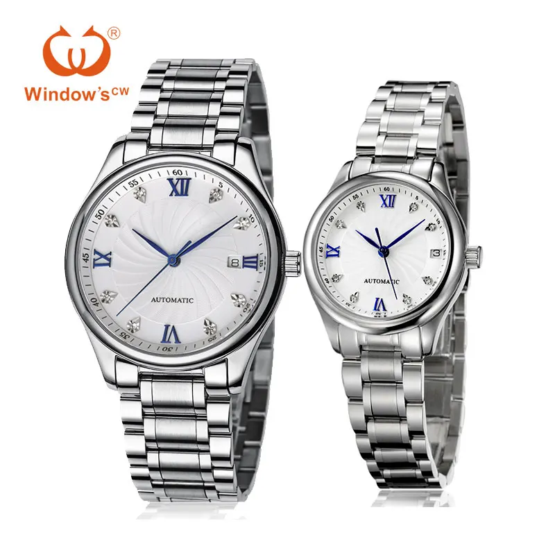 

Couple Watch Hand Watch Stainless Steel Diamond Quartz Oem Luxury OEM