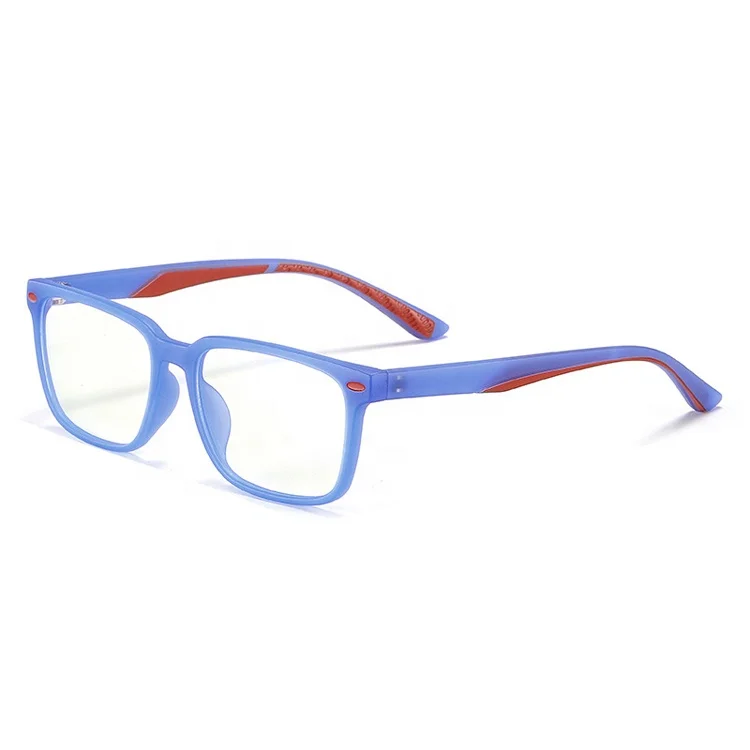 

DOISYER Popular Design OEM Rectangle Reading Eyeglasses Frames TR90 Blue Light Filter Blocking Glasses Kids, Accept custom logo