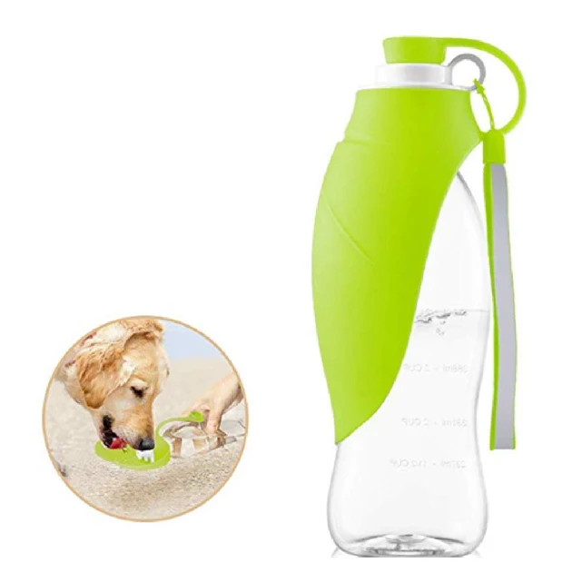 

Portable Pet Water Dispenser with Drinking Feeder for Pets Outdoor Walking