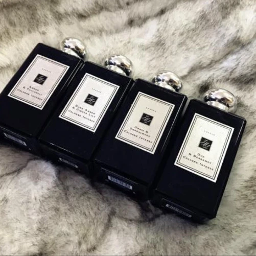 

7 Types 100ml London Malone Black Bottle Perfume Myrrh Tonka OUD bergamot JNCENSE CEDRAT Orris Sandal Gift Box High Quality