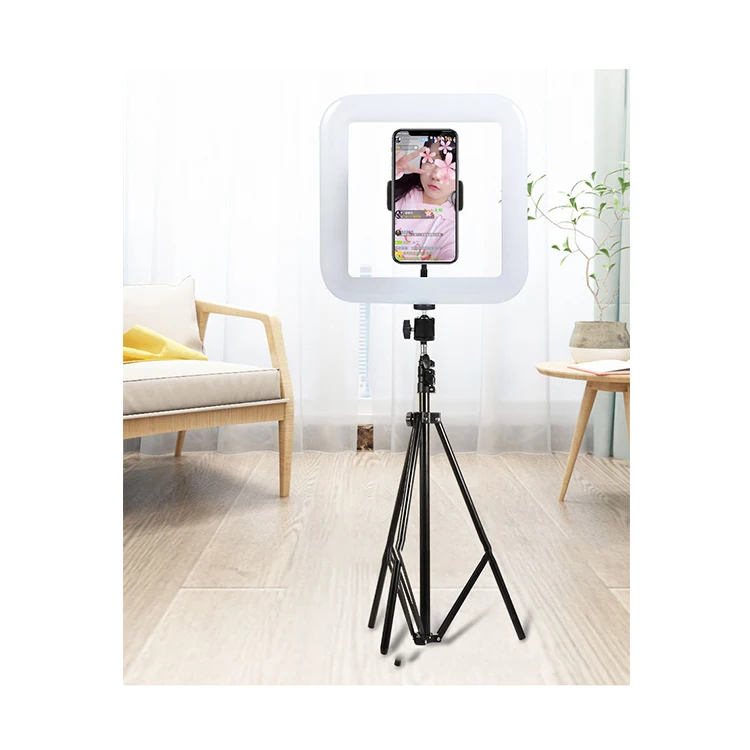 

Mobile Phone Selfie Live Fill Light Square Curved Ring Led For Photography