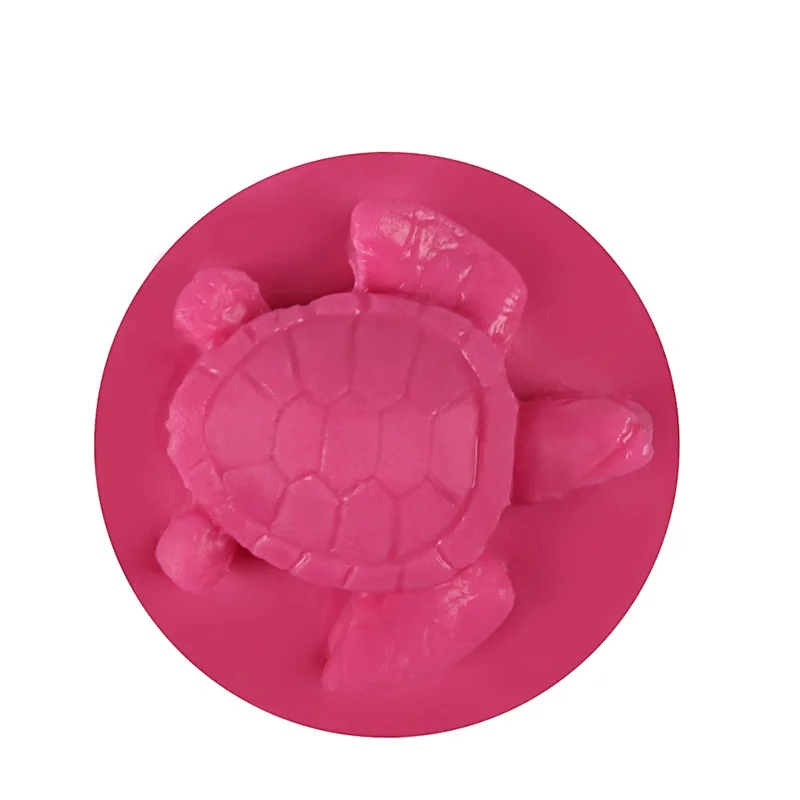 

Turtle Silicone Resin Mold Tortoise Animal Cute 3D Decoration Mould DIY Craft Handmade Soap Chocolate Mold