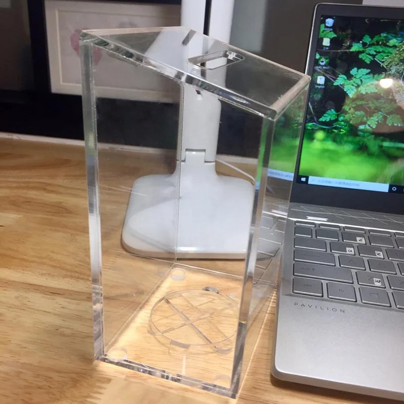 Clear Acrylic Coin Storage Box Wall Mount Money Box 160x100x70mm Buy