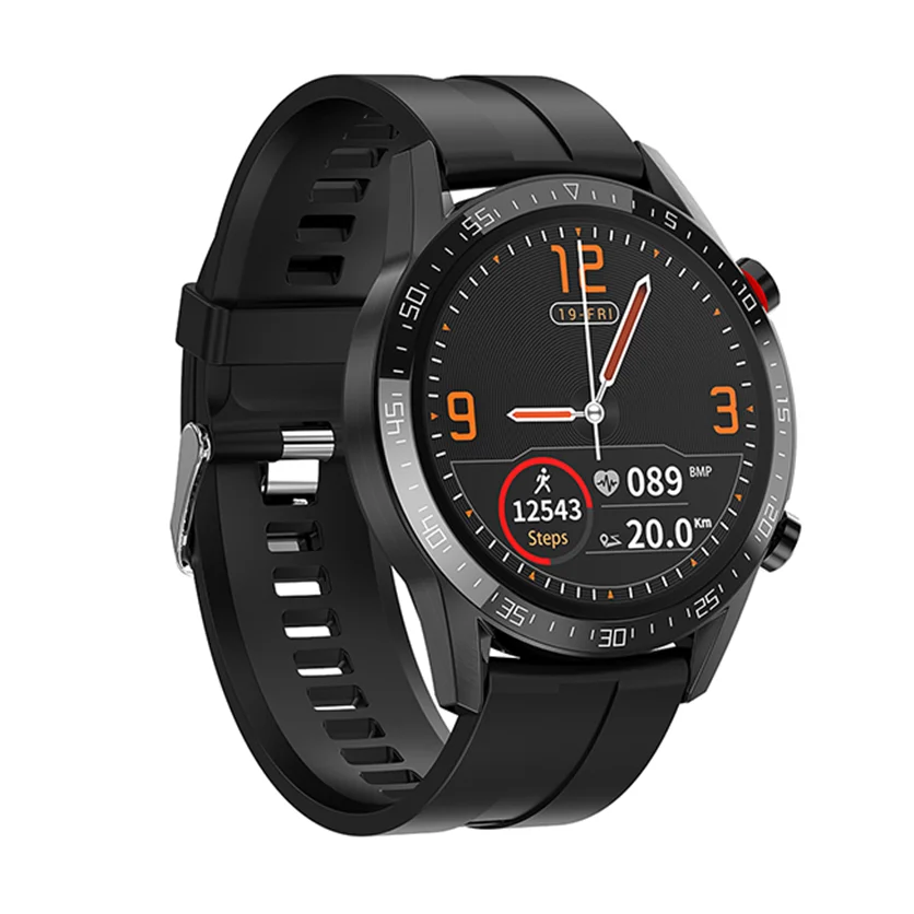 

2021 L13 smart watch activity fitness tracker smartwatch smart bracelet ECG heart rate reloj inteligente for android IOS, 2 colors