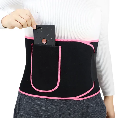 

Premium sweat slim belt sauna waist trainer for fat burning, Customized color