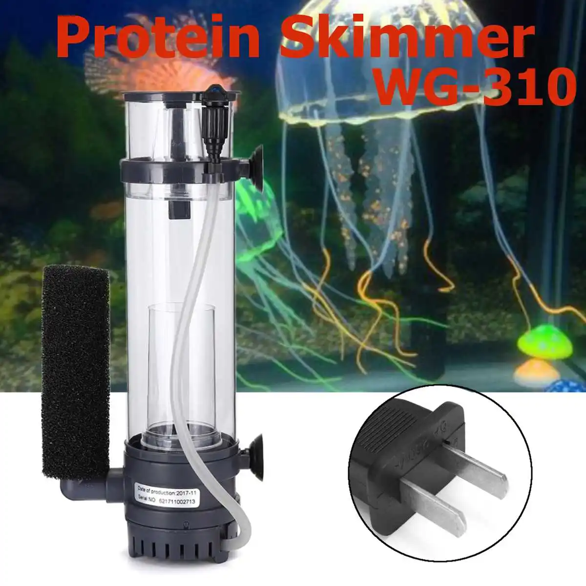 Acrylic Aquarium Internal Small Protein Skimmer For Marinenano Fish
