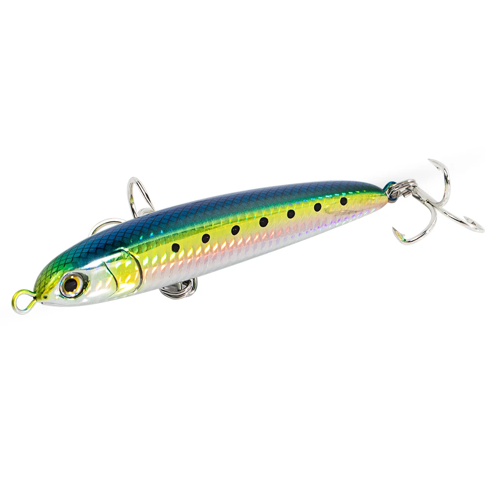 Jigging Pro Artificial Hard Bait for Tuna 70g 130mm Plastic Fishing Pencil Lure Sinking Stickbait Hard Fishing Lure