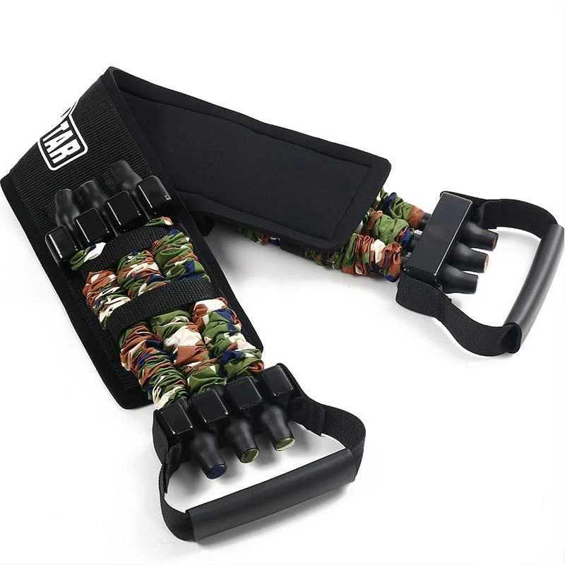 

INNSTAR resist band bench press strether chest expander for men&women, Camo red/camo blue/camo green/camo brown