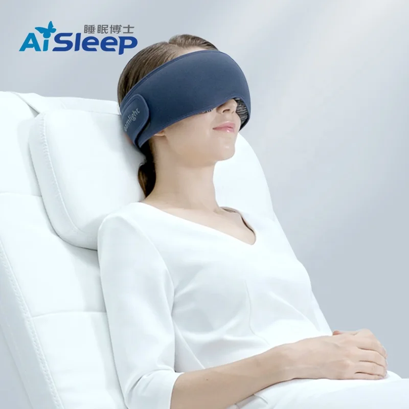 

AiSleep Eye Bag Removal 3D Massage Eye Mask Luxuri Memory Foam, Black, blue, gray, purple
