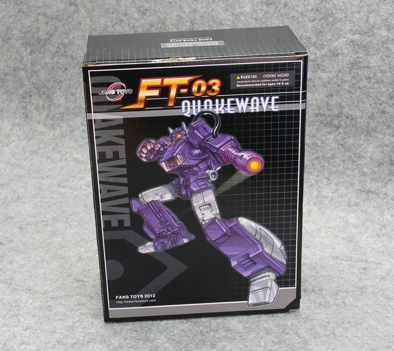 

Transformation Toy FansToys FT03 Shockwave Fans Toys FT-03 Masterpiece Scale Action Figure