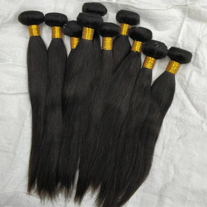 

Letsfly Wholesale Unprocessed 8A Silky Straight Brazilian Remy Virgin Hair Extensions Bundles 100% Real Human Hair Weave
