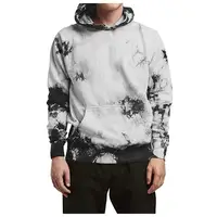 

Custom Oversized Pullover 320GSM 95% Cotton Hip Hop Tie Dyed Hoodie For Men