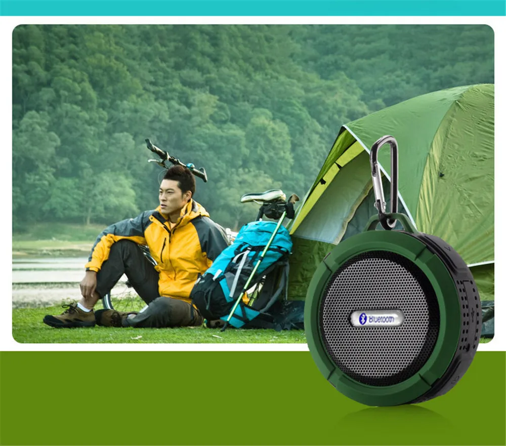 2020 IPX4 Waterproof Soundbar Speaker, water resistant portable Speaker, bluetooth Shower Speaker - ANKUX.COM
