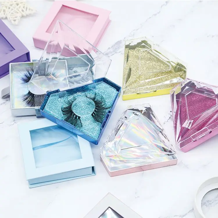 

Luxury Lash Mirror Package Custom Boxes And 3d Mink Lashes Wholesale Eyelashes Vendor, Natural black or colorful