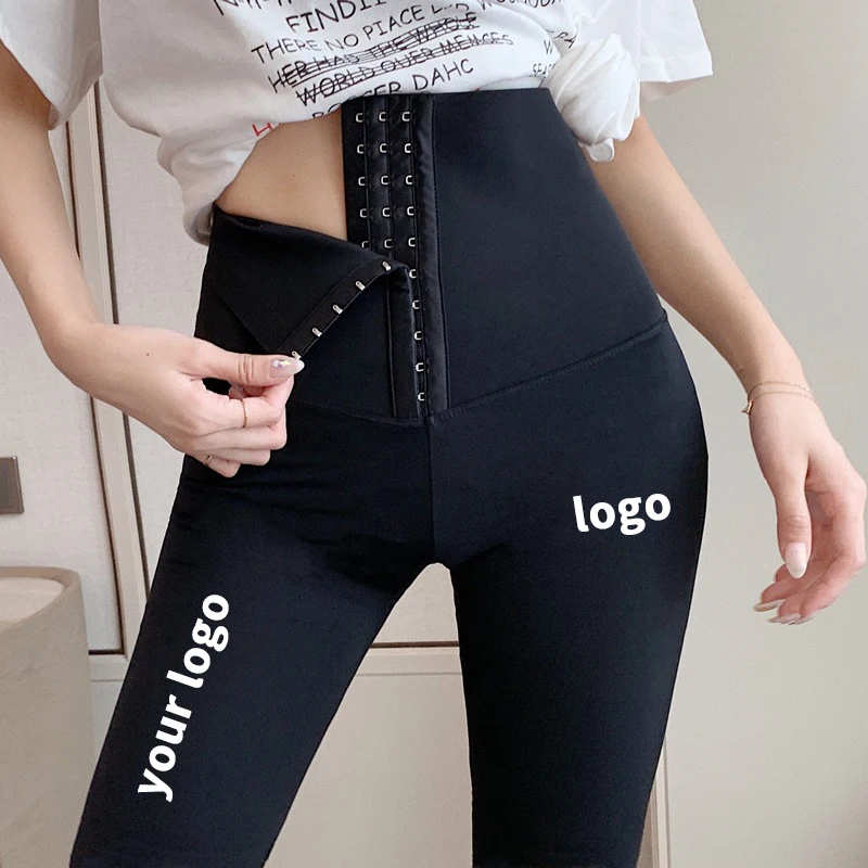

custom logo Drop Shipping scrunch butt High-waist waist trainer fitness leggings yoga set seamless leggings pants