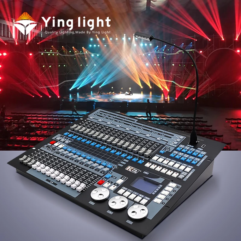 

King Kong 1024 Dmx Controller For Dj Wedding Stage Lighting Console With Flight Case