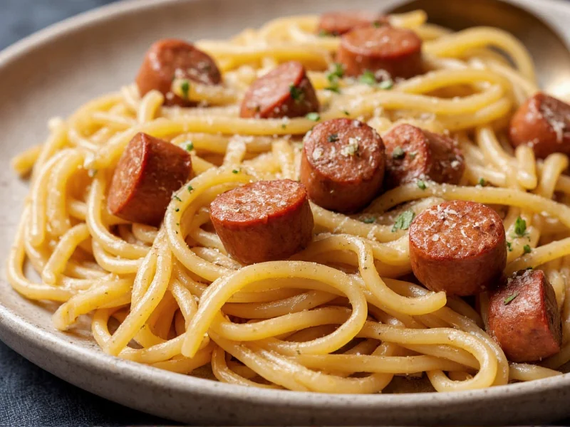 Smoked Sausage Pasta: Quick & Flavorful Recipe Guide