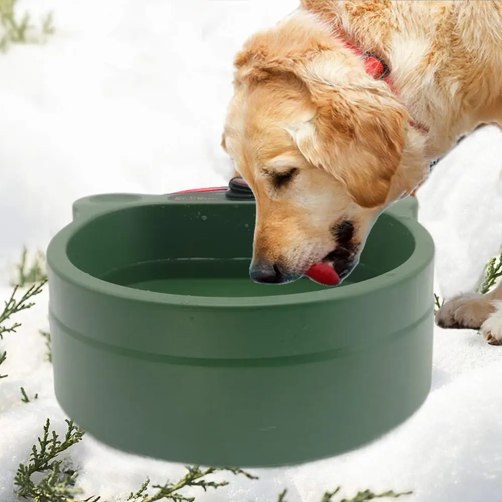 
2020 New Winter Heated Warm Pet Water Bowl for Dog Cat Chicken Squirrels 