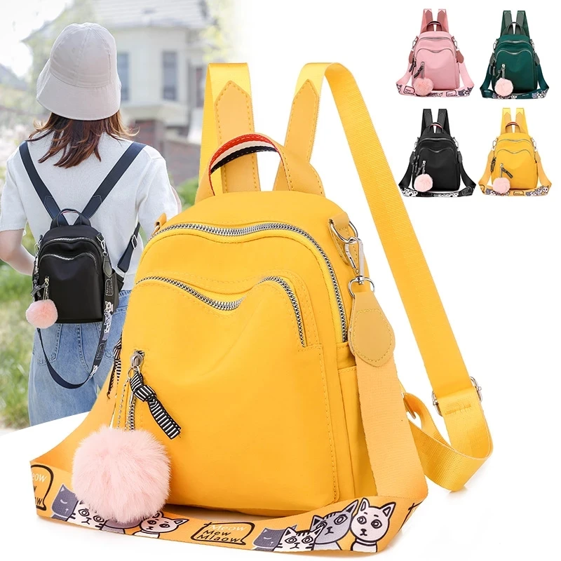 

Small Women Backpack Mini Backpack Korean Fashion Bookbag High Quality Travel Oxford Back pack for Teenage Girl Mochila Feminina, Customizable