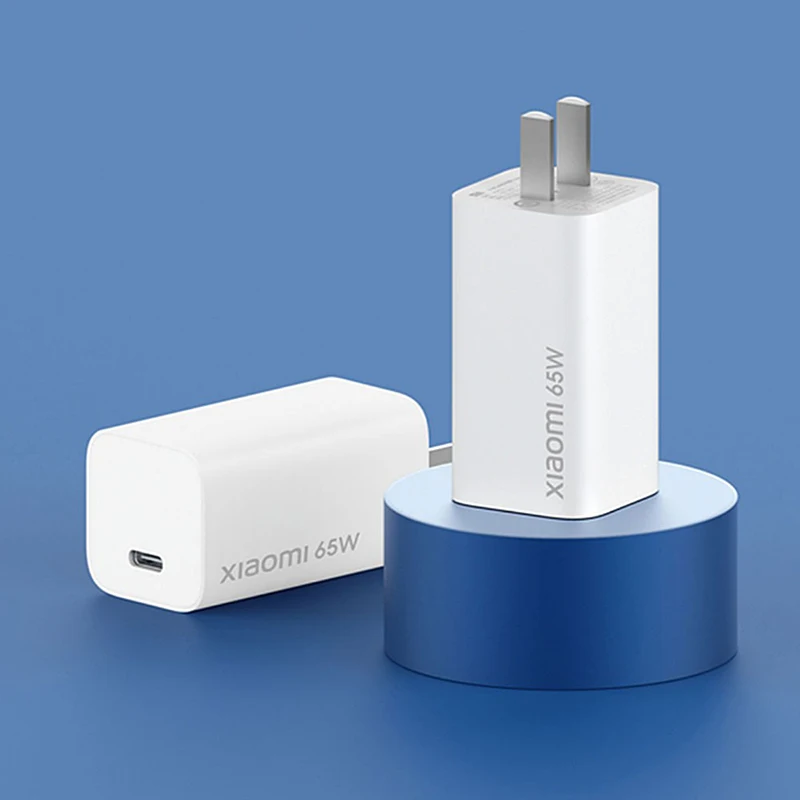 

65W Fast Charger Mi GaN Charger Original EU Adapter Type C Cable ForXiaomi Redmi Phones