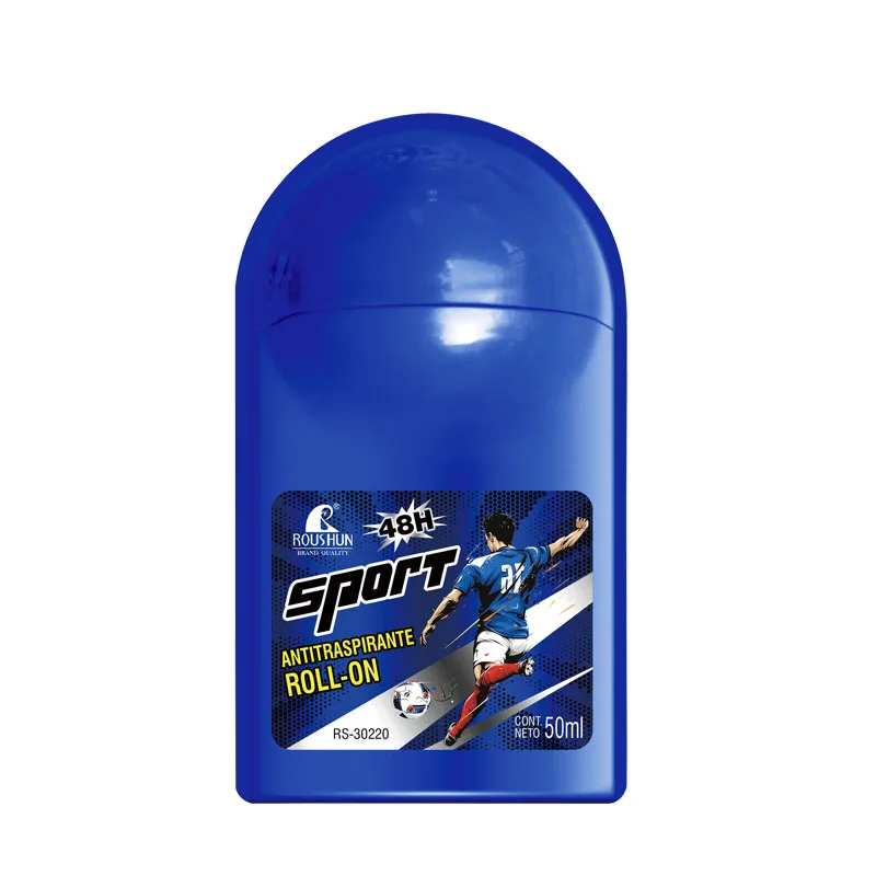 

ROUSHUN 50ML sprot Antiperspirant Deodorant Roll-on ultra dry & protected speed