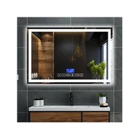 

Wholesale custom intelligence led backlit smart bathroom mirrors with sockets for/spa/beauty /hotel/bedroom/salon/gym/bathroom
