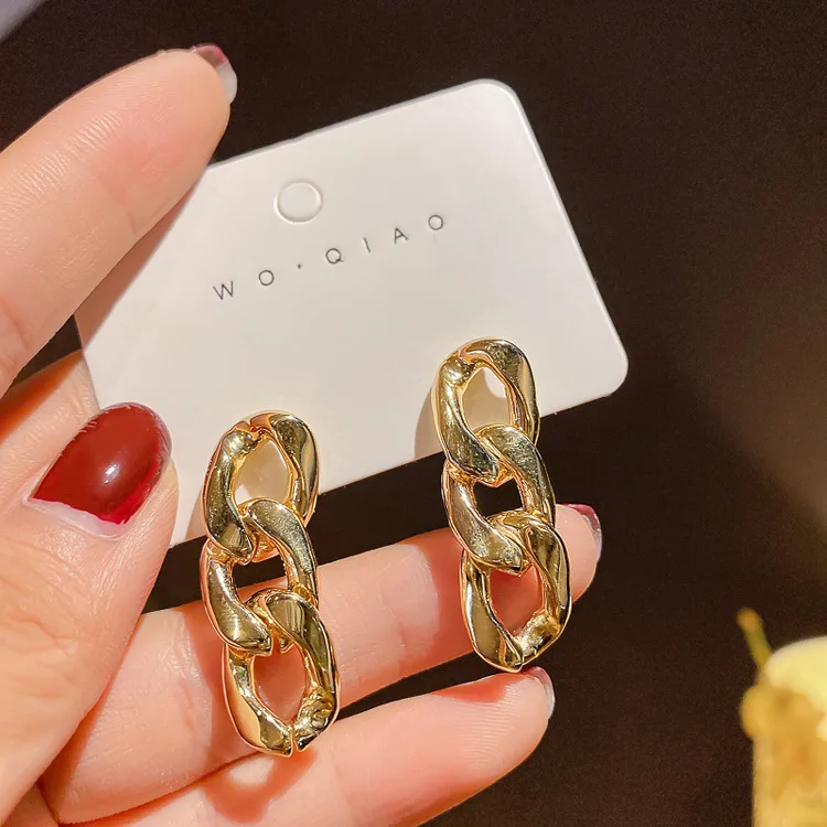 

2021 Long Chain Earrings For Women Female Jewelry
