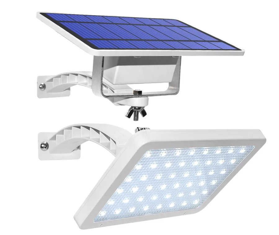 800lm Solar Lamp 48 leds Solar Light For Outdoor Garden Wall Yard LED Security Lighting