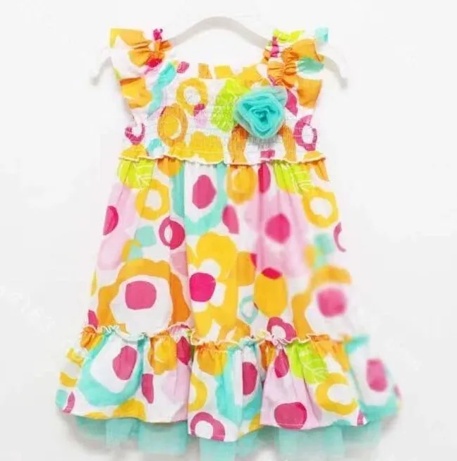 

children's apparel girls one-piece-dress Childrens Clothing girls clothes summer dress baby kids skirt girl birthday model dress