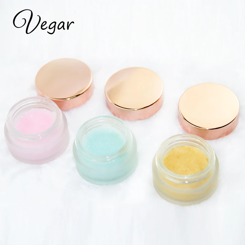 

Wholesale Lip Scrub Container Vendor Vengan Lip Scrub Private Label with Your Own Logo, Available