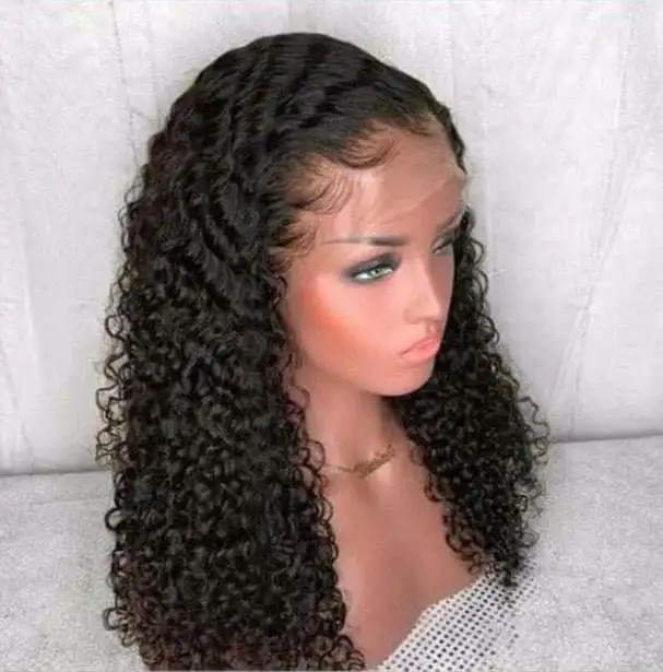 

Cheap Glueless Full Lace wig 100% Curly Human Hair Wigs Pre Plucked Cuticle Aligned Brazilian Virgin Raw Frontal Lace Wigs