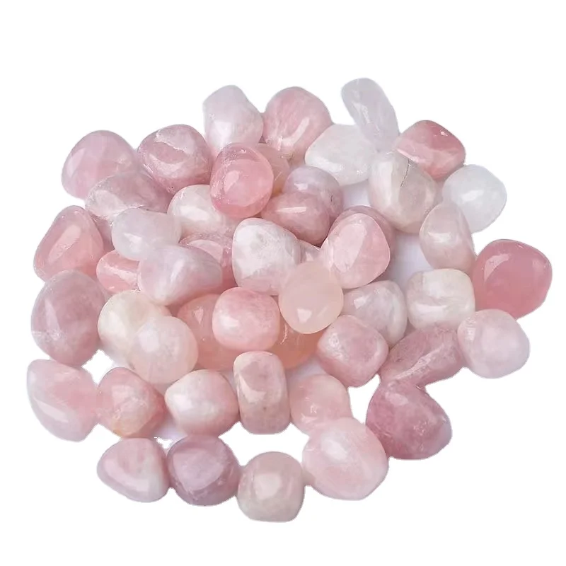 

Wholesale natural pink crystal tumble rose quartz Reiki Popular Crystal Healing Stones Gemstones for sale