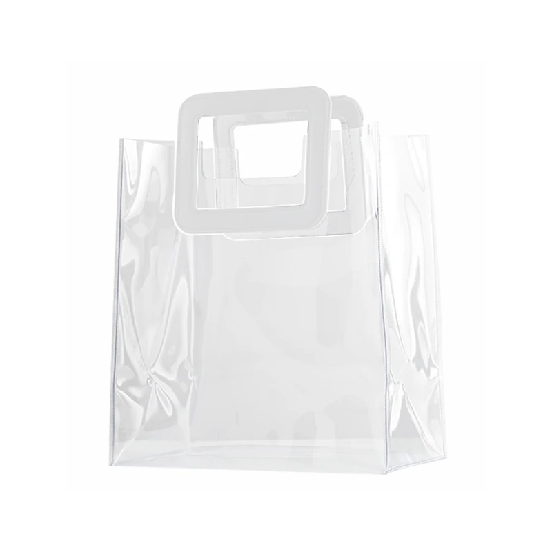 

2021 fashion transparent handbag pvc Clear Shoulder Beach handbag clear totes handbag