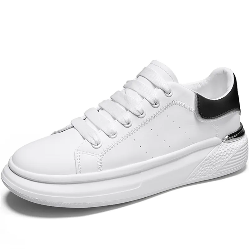 

DROP SHIPPING Men Casual Light Artificial Leather Sneakers 2021 New Autumn Comfort spring Outdoor Breathable Casual Flats Shoes