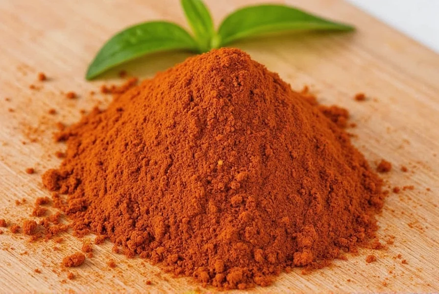 Ancho Chile Powder in a spice jar