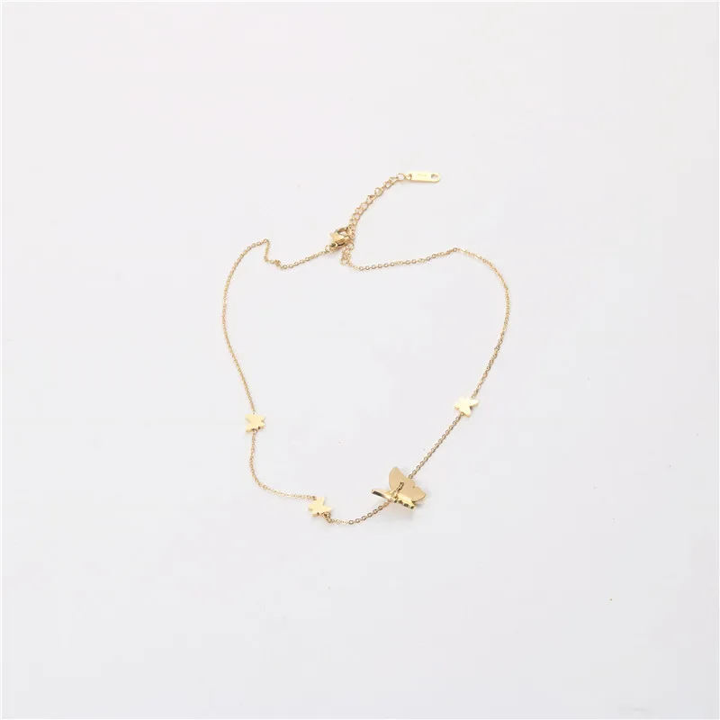 

Joolim Jewelry 18K Gold Plated Butterfly Necklace Stainless Steel Necklace Wholesale