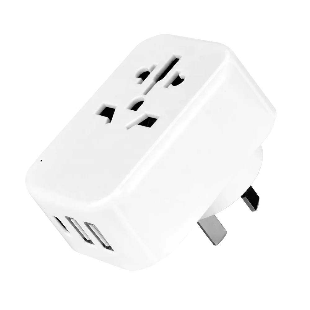 Nuevo Producto port&aacute;til universal de enchufe de adaptador de enchufe con usb - ANKUX Tech Co., Ltd