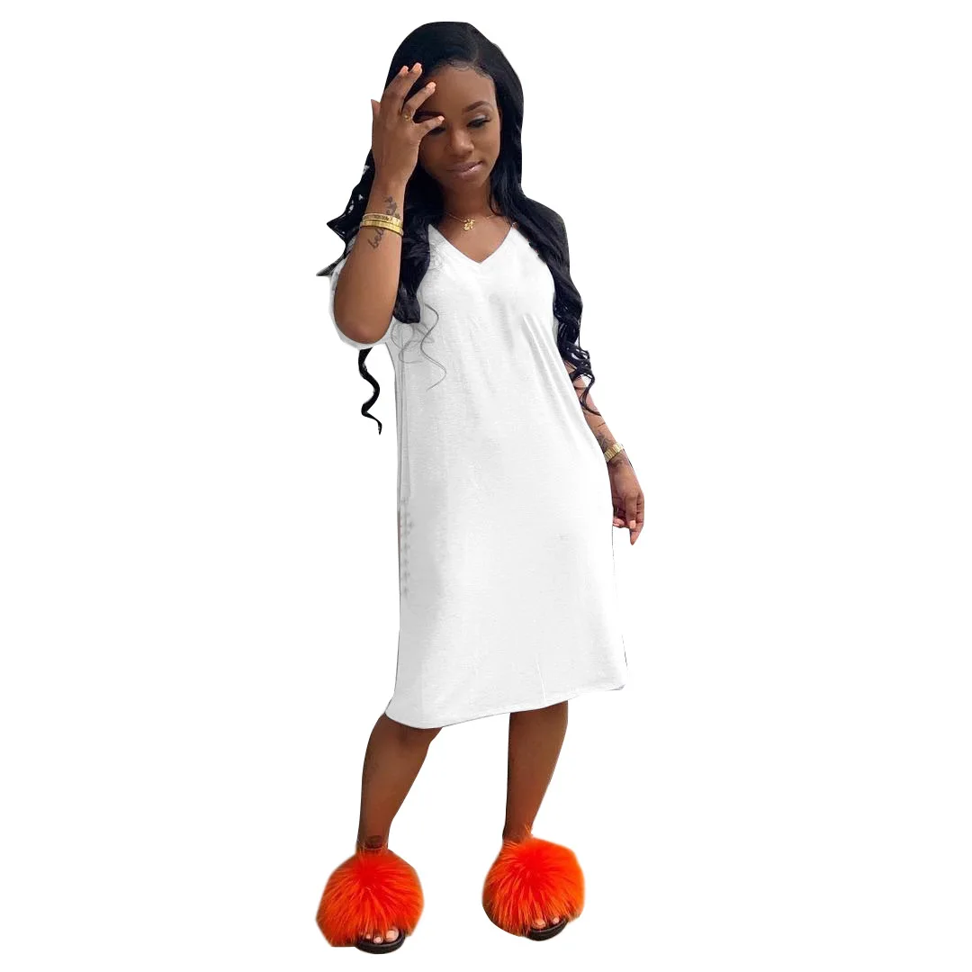 

factory price new spring summer women casual trending mini dresses 2021 summer dresses women